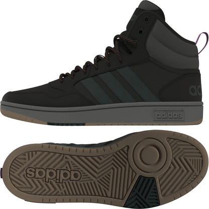 Women's casual trainers HOOPS 3.0 MID Adidas GZ6681 Black-1