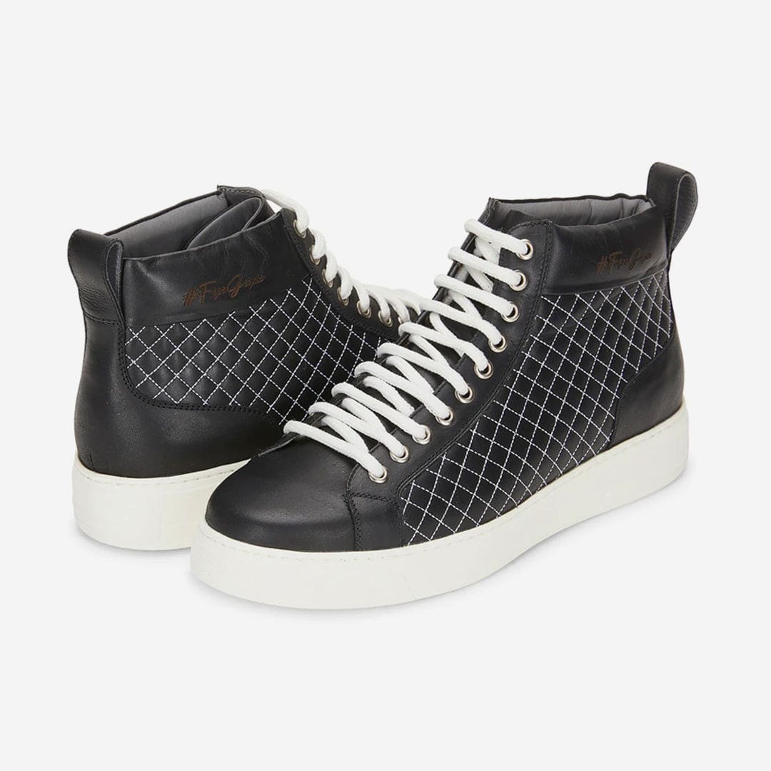 52’s Quilted Napa High Top | GERNIE NYC