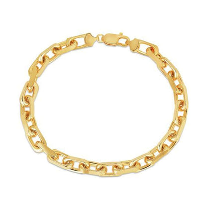 6.1mm 14k Yellow Gold French Cable Chain Bracelet | Richard Cannon Jewelry