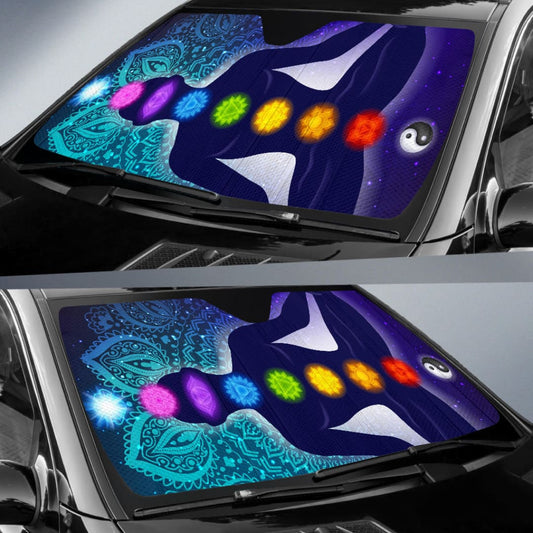 7 Chakras Sun Shade | The Urban Clothing Shop™