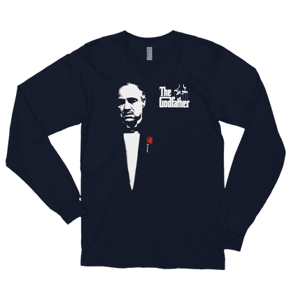 The Godfather 1972 Movie Don Corleone Long Sleeve Shirt-3