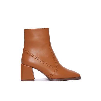 Luxe Fall/Winter Ankle Boots with Square Toe