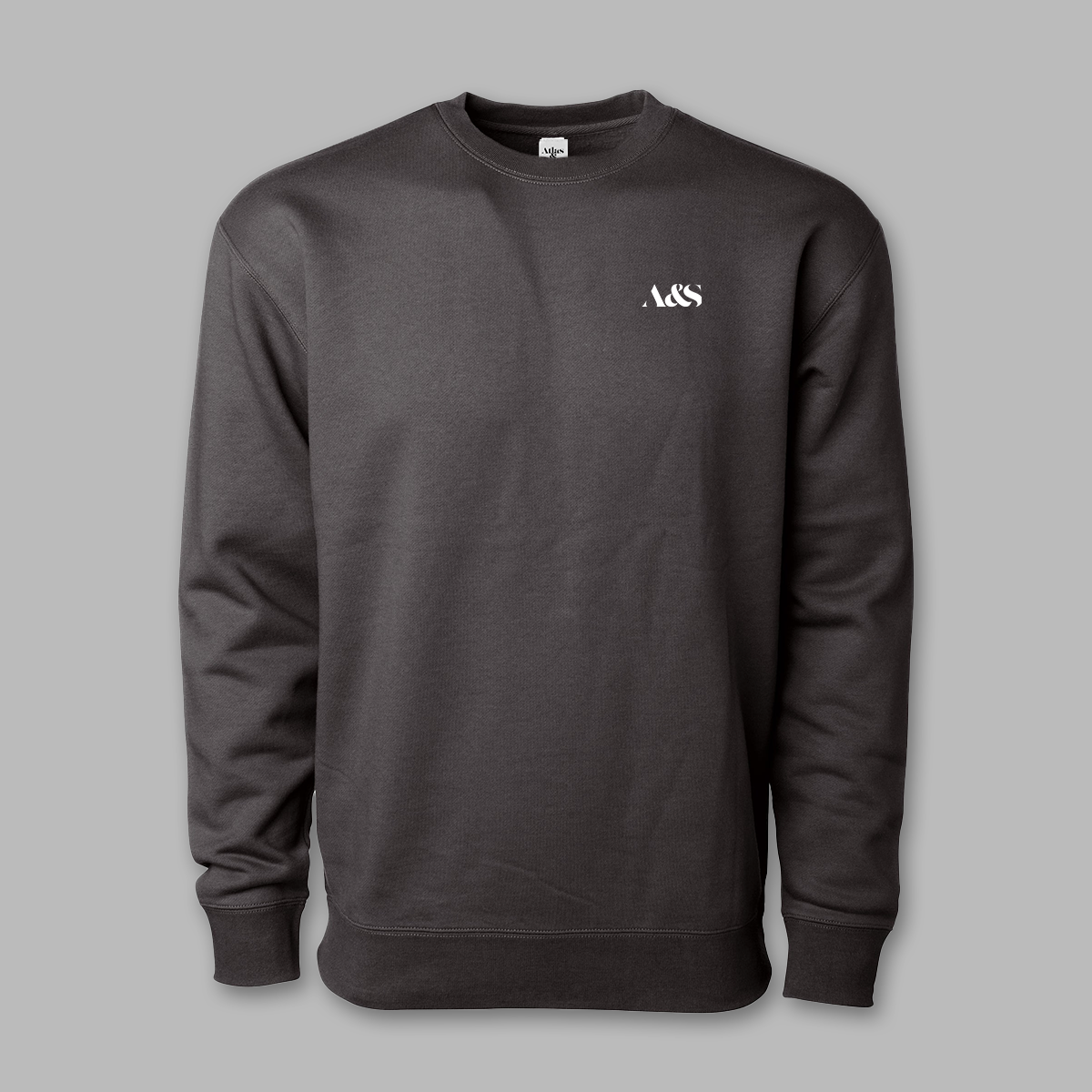 A&S Embroidered Heavyweight Crewneck Sweatshirt-4