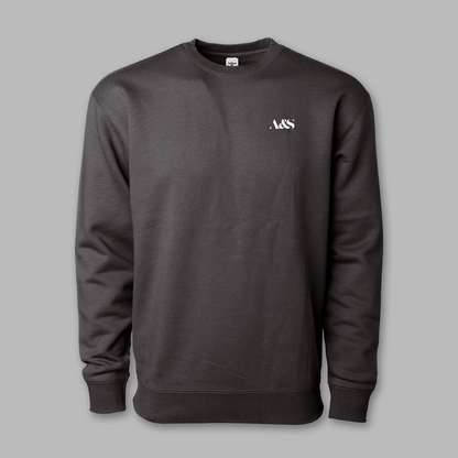 A&S Embroidered Heavyweight Crewneck Sweatshirt-4