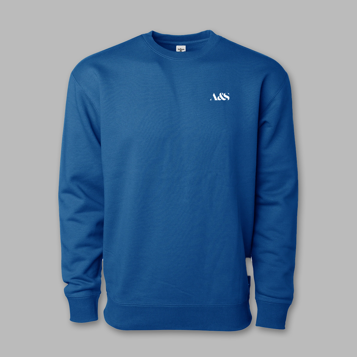 A&S Embroidered Heavyweight Crewneck Sweatshirt-3