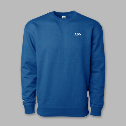 A&S Embroidered Heavyweight Crewneck Sweatshirt-3