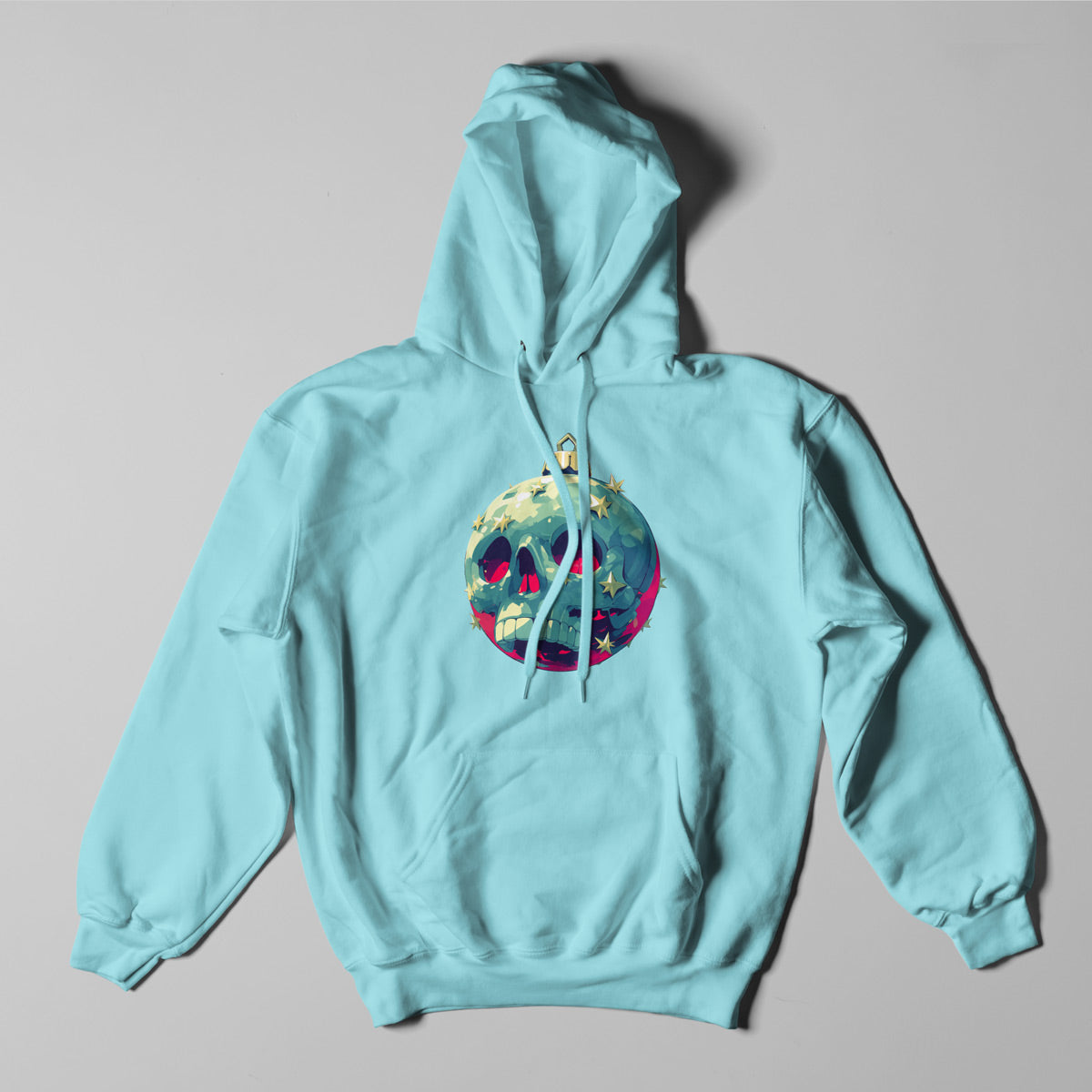 Atlas & Scout - Skull & Stars Heavyweight Pullover Hoodie-2