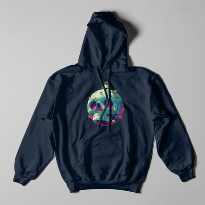 Atlas & Scout - Skull & Stars Heavyweight Pullover Hoodie-1