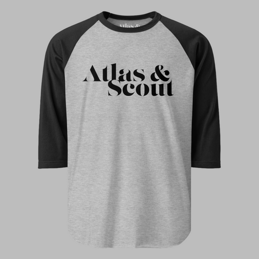Atlas & Scout 3/4 sleeve raglan shirt-0