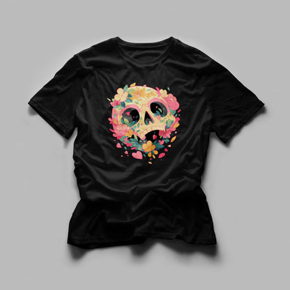 Atlas & Scout - Flower Skull Tee-5