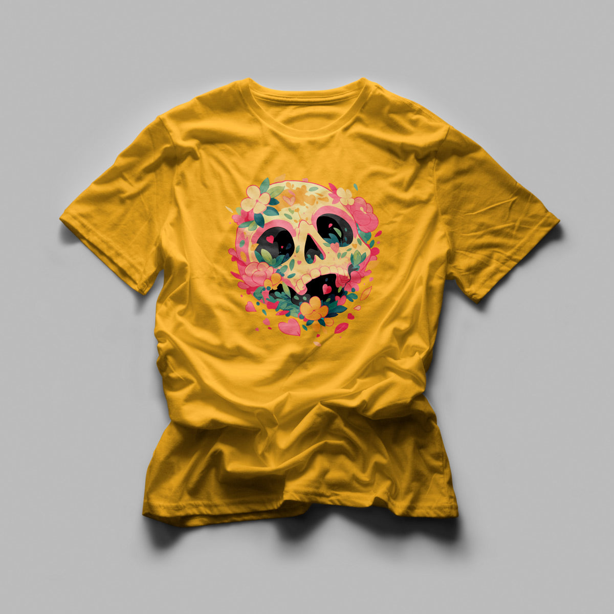 Atlas & Scout - Flower Skull Tee-1