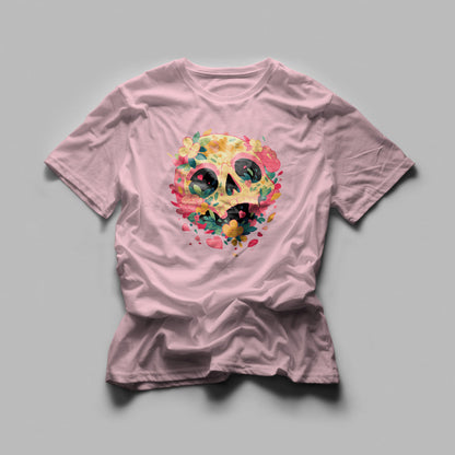 Atlas & Scout - Flower Skull Tee-4