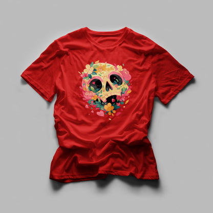 Atlas & Scout - Flower Skull Tee-2