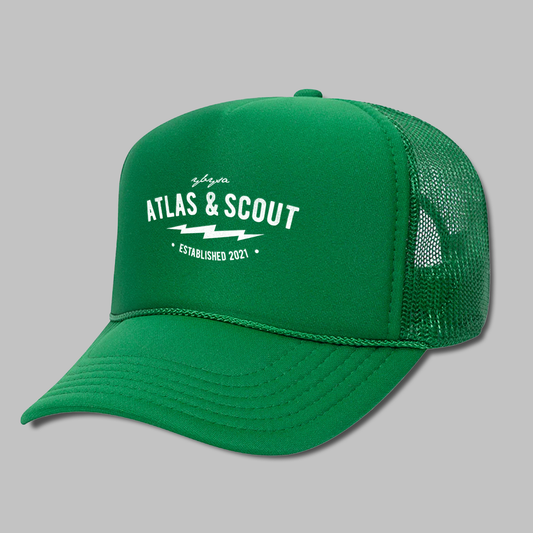 Atlas & Scout Electric 5-Panel Mesh Trucker-0