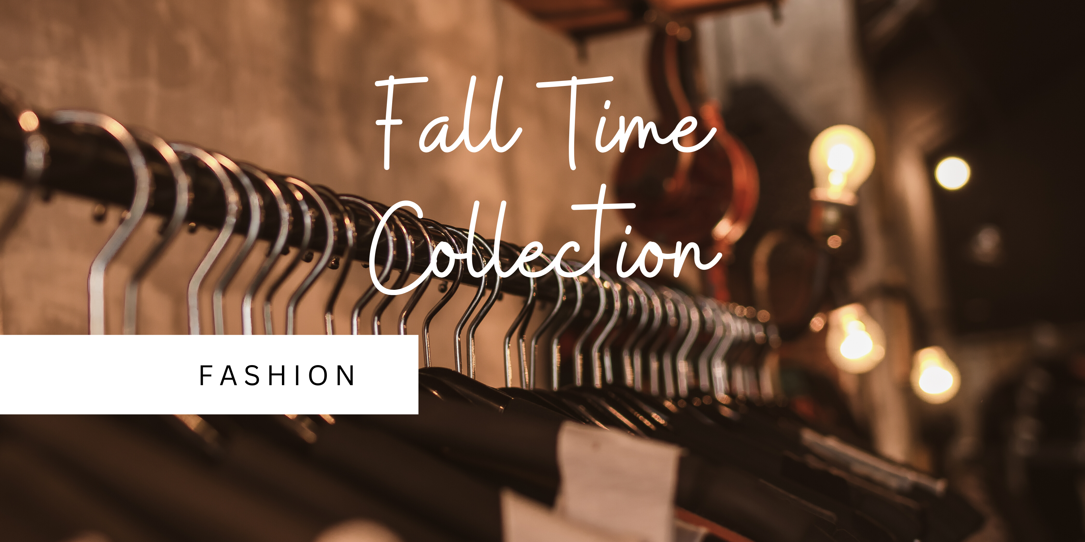The Urban Clothing Shop Fall Collection Banner