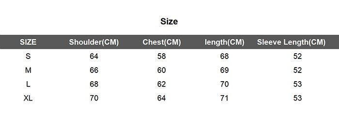 Sizing Infomation