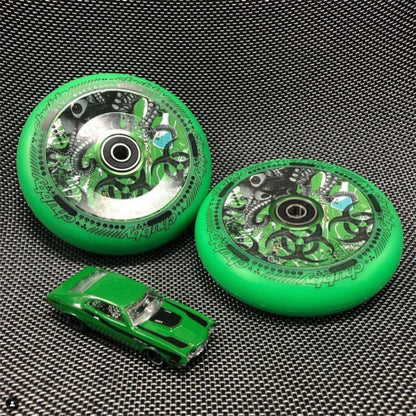 Chubby Lab Neon Green 110mm - Single Wheel-3