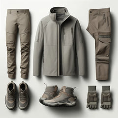 Functional and Minimalist Outdoor Wear