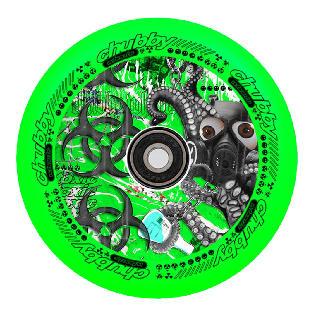 Chubby Lab Neon Green 110mm - Single Wheel-0