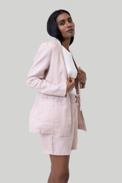 Summer Heat Blazer in Pink-2