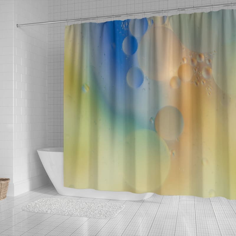Abstract Oil and Water Shower Curtains | The Urban Clothing Shop™