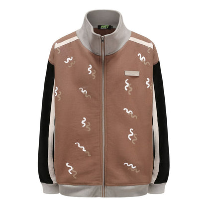 Autumn Wave Turtleneck Jacket | The Urban Clothing Shop™