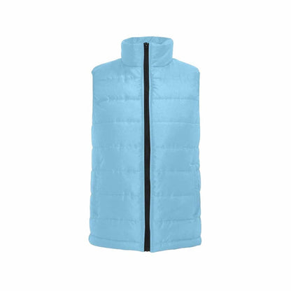 Baby Blue Mens Padded Vest | IAA | inQue.Style