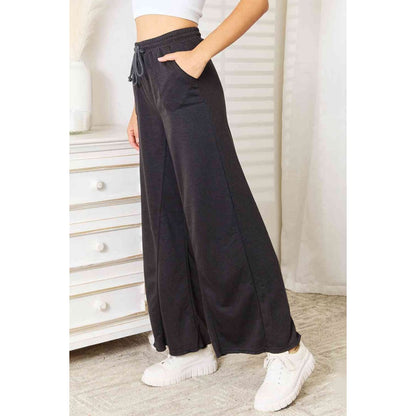 Basic Bae Wide Leg Pocketed Pants | The Urban Clothing Shop™