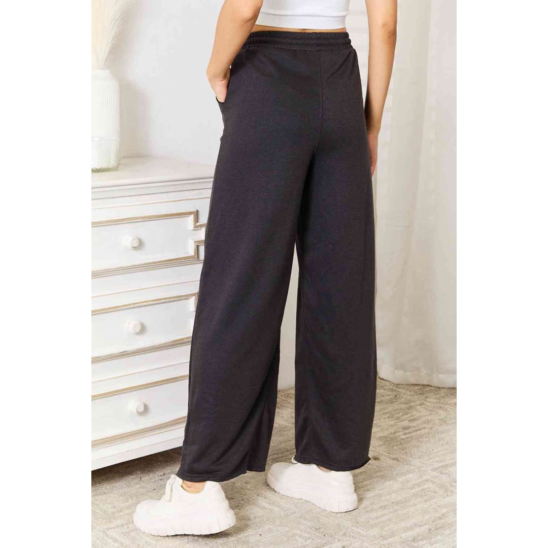 Basic Bae Wide Leg Pocketed Pants | The Urban Clothing Shop™