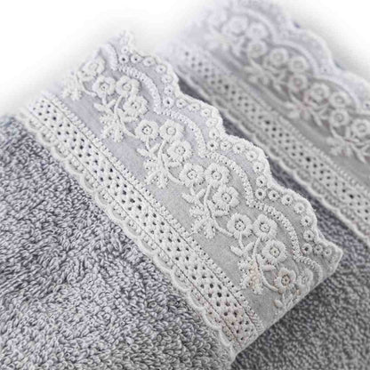 Le Telerie - SET SPUGNA ELLY 3+3 GRIGIO