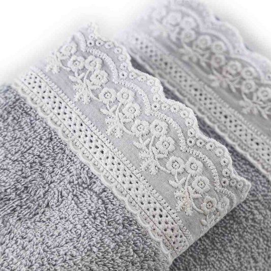 Le Telerie - SET SPUGNA ELLY 3+3 GRIGIO