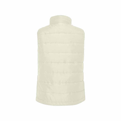 Beige Mens Padded Vest | IAA | inQue.Style