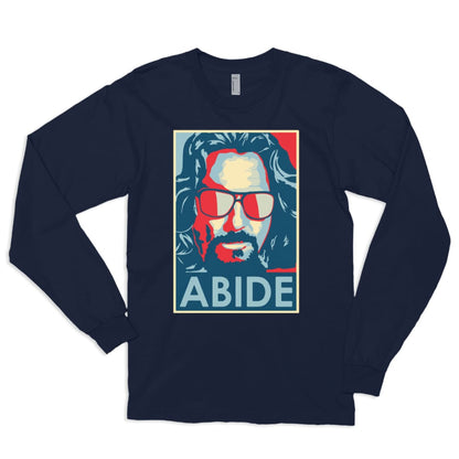 Big Lebowski Abide Hope Style Long Sleeve Shirt | Art-O-Rama Shop