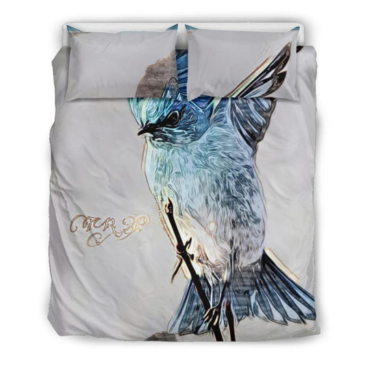 Bird Models: Mountain Bluebird Bedding Set | The Urban Clothing Shop™