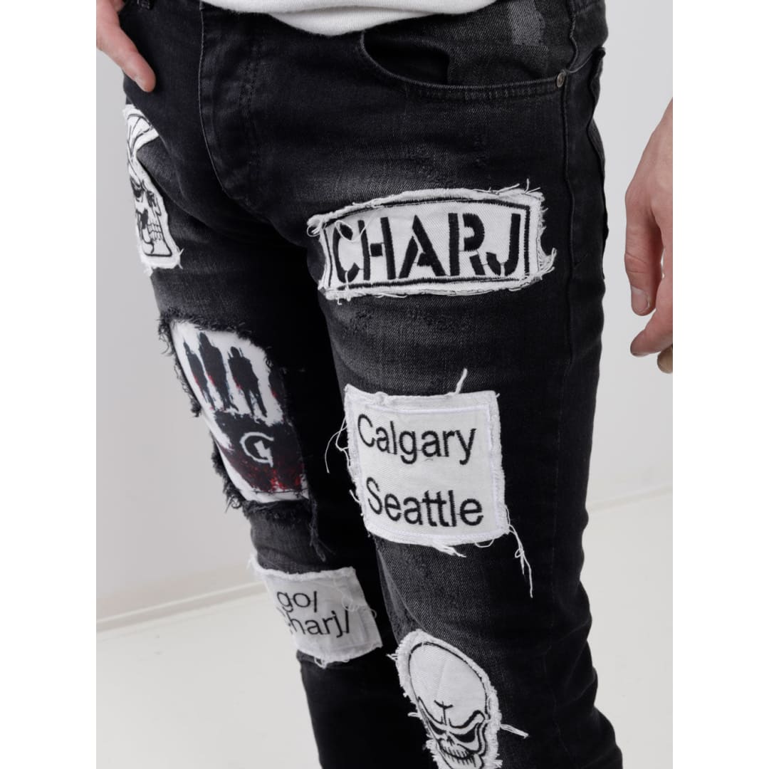 BLACK HEADSTONE Jeans | SERNES-CHARJ
