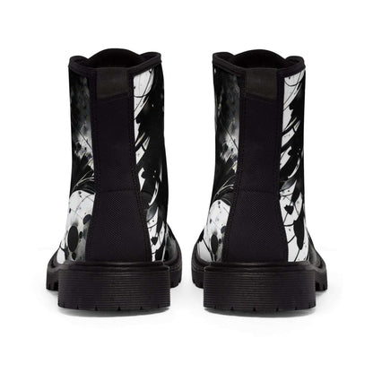 black and white Boots | Printify