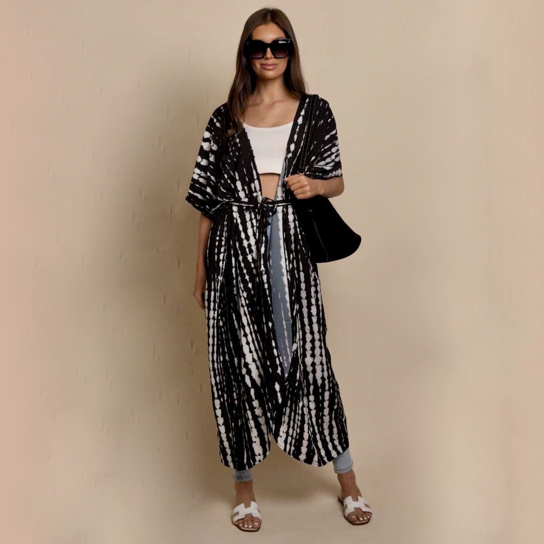 Black & White Kimono | ClaudiaG