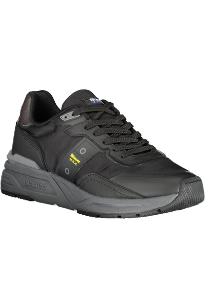BLAUER MEN'S SPORTS FOOTWEAR BLACK-1