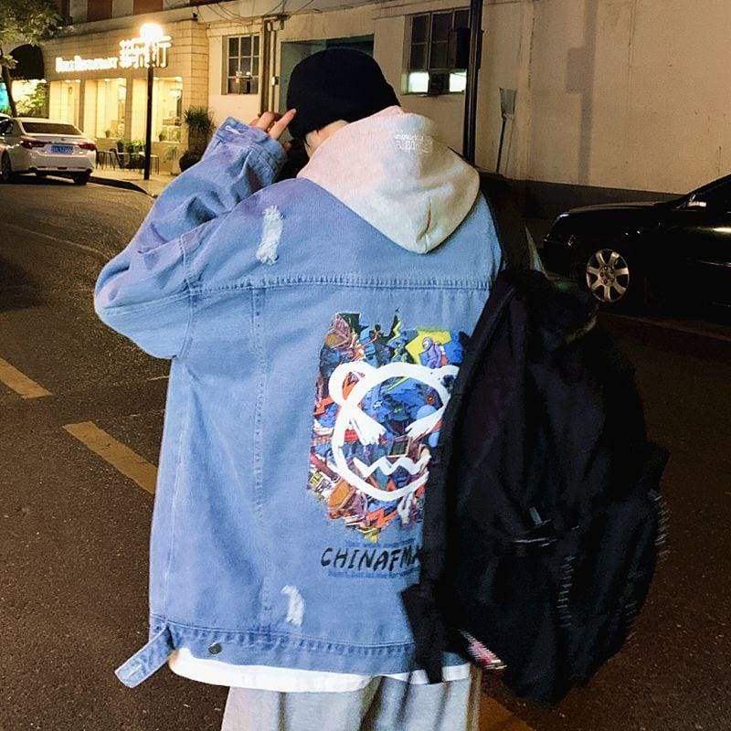 BLOTCHD High Street Denim Jacket | The Urban Clothing Shop™