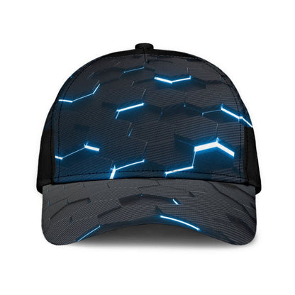 Blue Carbon Fiber Classic Cap | The Urban Clothing Shop™