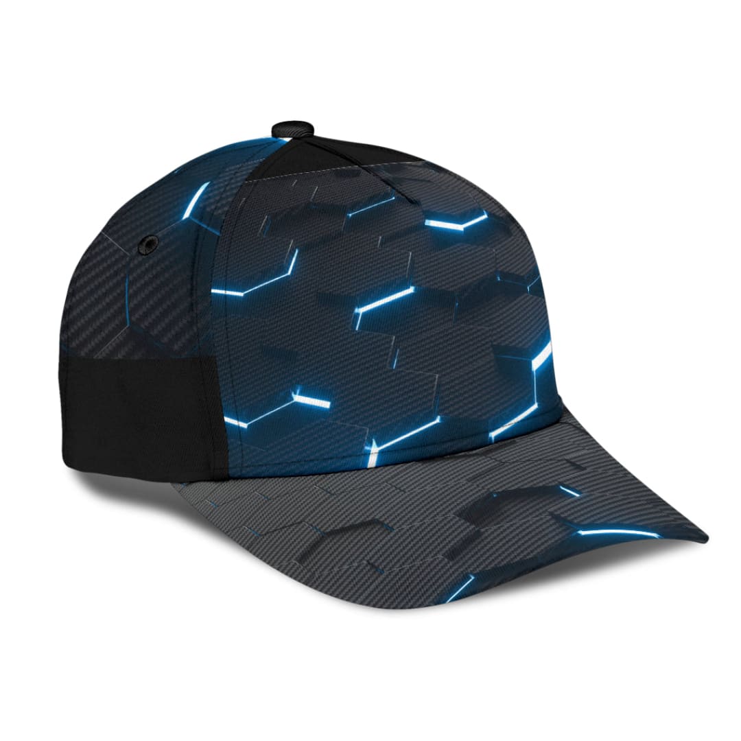 Blue Carbon Fiber Classic Cap | The Urban Clothing Shop™