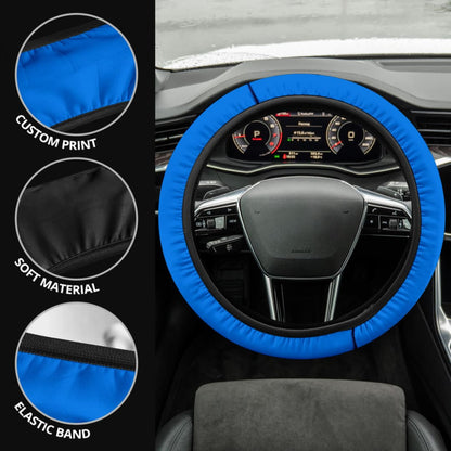 Blue Steering Wheel Cover | The Urban Clothing Shop™