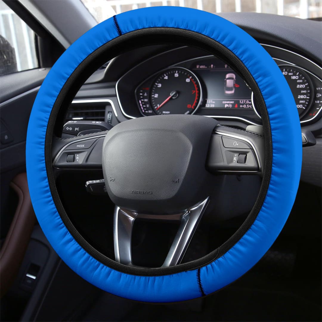 Blue Steering Wheel Cover | The Urban Clothing Shop™