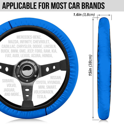 Blue Steering Wheel Cover | The Urban Clothing Shop™