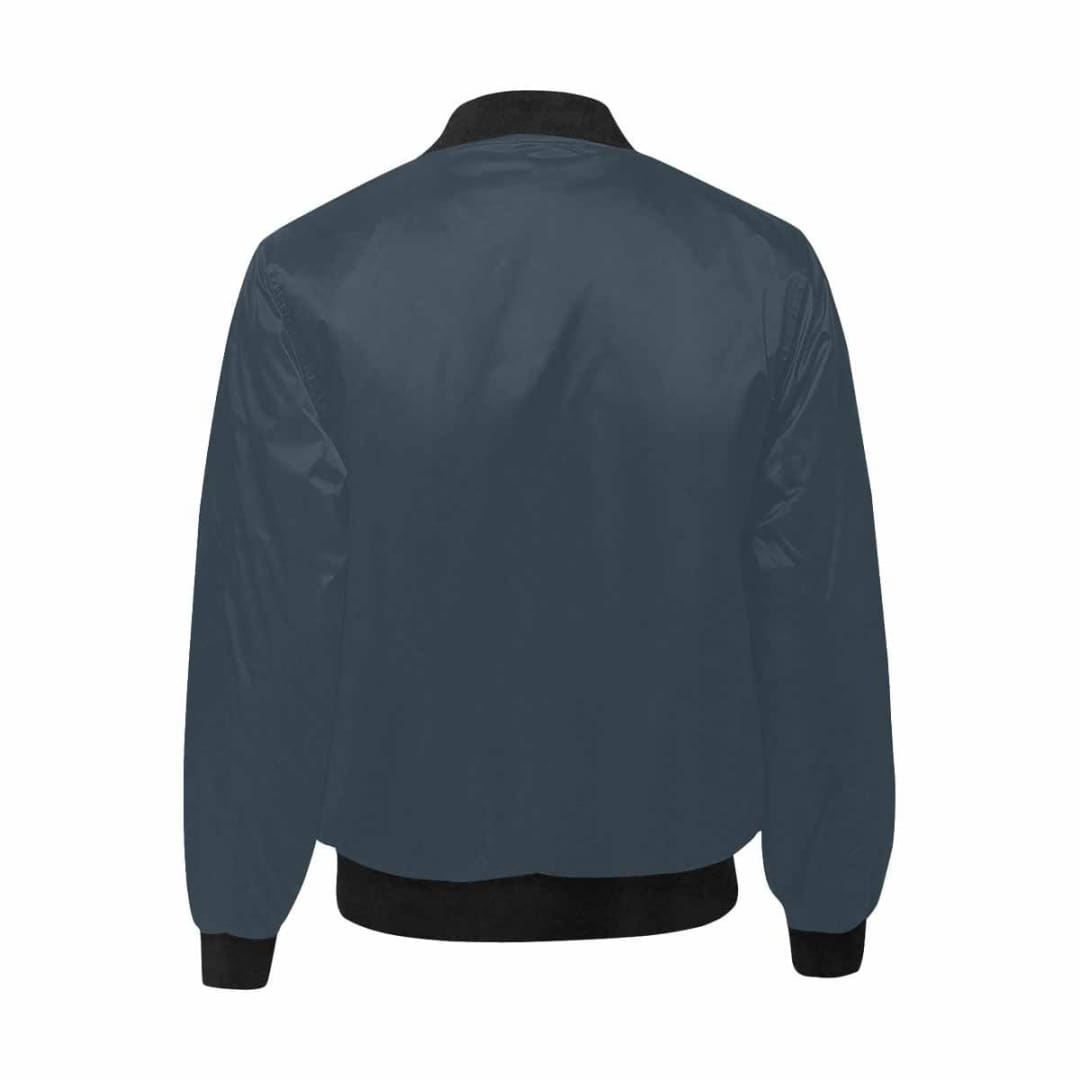 Bomber Jacket For Men Charcoal Black And Black | IAA | inQue.Style