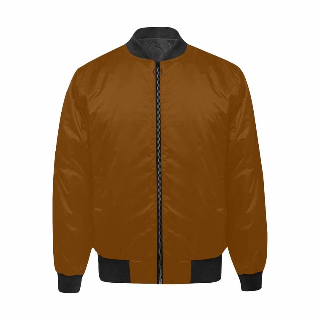Bomber Jacket For Men Chocolate Brown And Black | IAA | inQue.Style