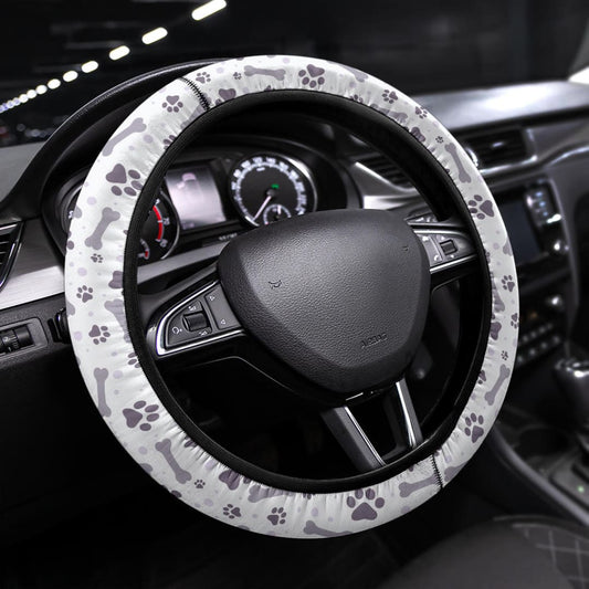 Bones And Paw Steering Wheel Cover | The Urban Clothing Shop™