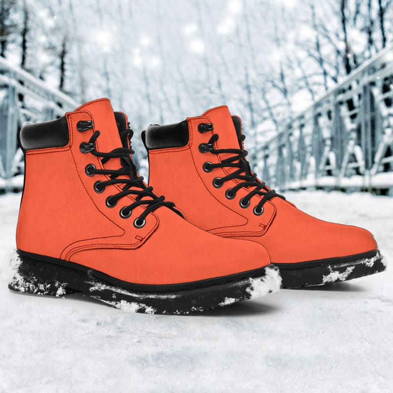 Bright Red All-Season Boots | The Urban Clothing Shop™