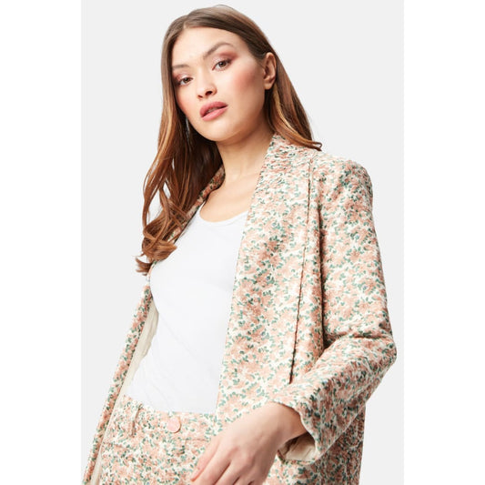 Brocade Jacket with gold thread | Atelier Evezet Arapakou