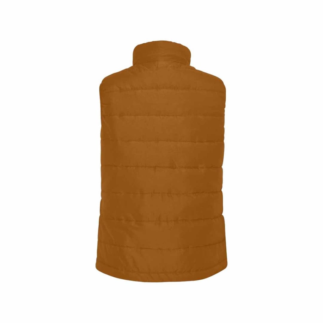 Brown Mens Padded Vest | IAA | inQue.Style